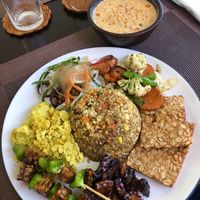 Nasi Campur vegan  at Lockdown Kitchen in 