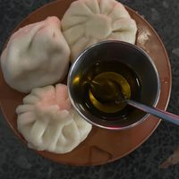 Khinkali  at Cafe Daphna in Tbilisi