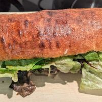 Panini Vegan mit veganem Käse at La Cucina Gymnich Erfstadt in Erftstadt