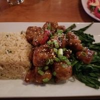 General Tso seitan Chicken at Home Grown Cafe in Newark
