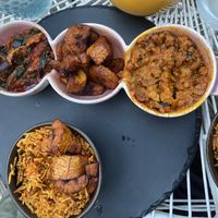 Vegan Curry and Rice  at Pitanga in West London
