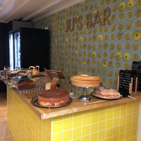 Cakes - they even have a gluten-free and vegan one  at Coconut Cafe in Paris