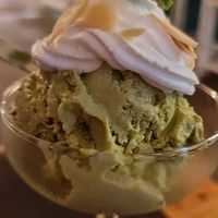 Dairy free Matcha tea ice-cream at Vibes at Rawai Beach in Phuket
