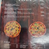 Menu at Vibes at Rawai Beach in Phuket