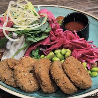 Falafels at Mocca in Oerebro