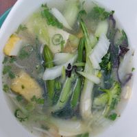 Vegan noodle soup at Mr. HOANG in Berlin