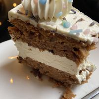 Look at that frosting in between!!  at Pleur Foodbar in Maastricht