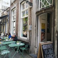 Outside at Pleur Foodbar in Maastricht