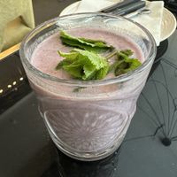 Smoothie. Can be vegan if you ask for non dairy milk  at Pleur Foodbar in Maastricht