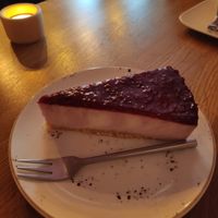 "Vegan cheesecake" at Pleur Foodbar in Maastricht