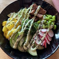 Pokebowl  at Pleur Foodbar in Maastricht