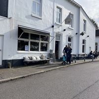 On a quiet streett  at Pleur Foodbar in Maastricht