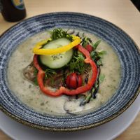 Der Gemüse-Kartoffel-Strudel war sehr lecker at Tomiziel in Haus
