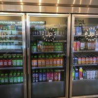 Grab and go items at Juice Press in New York City