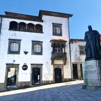 The restaurant is set in this beautiful house right beside the cathedral. at GULA. in Guarda