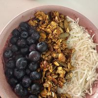 Açaí bowl  at Tinoc Café in Merida