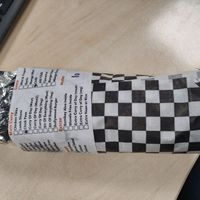 My wrap as it arrived at Curry Rolls in Gateshead