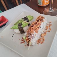 Another sushi roll at Oishi in Albufeira