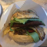 monkey burger vegan at Auguste in Nuremberg