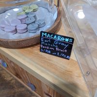 Vegan Macarons! Including bespoke flavors made just for their shop at Logan Vegan  in Chicago