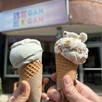 Literally can’t tell the difference between dairy ice cream and Logan vegan’s!   at Logan Vegan  in Chicago