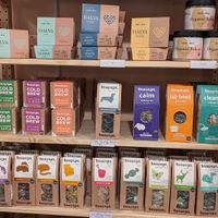 Part of the wonderful variety of items they have at Logan Vegan  in Chicago