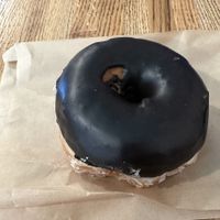 Vegan donut extremely delicious   at Logan Vegan  in Chicago