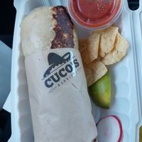  at Cuco's Burritos in Redwood City
