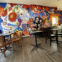 Mural inside Tito Santana   at Tito Santana in Beacon