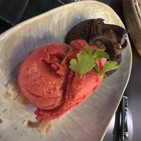 Vegan dessert   at Capim Dourado in Porto