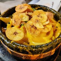 Banana stew at Capim Dourado in Porto