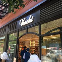 Front entrance at Venchi Chocolate and Gelato in New York City