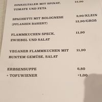 Tageskarte at Wecklies Bio Café & Bistro in Bad Oldesloe
