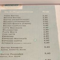 Kaffee at Wecklies Bio Café & Bistro in Bad Oldesloe