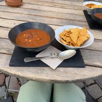Chili sin crane   at Wecklies Bio Café & Bistro in Bad Oldesloe