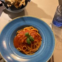 Spaghetti al pomodoro  at Verve in Sestri Levante