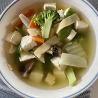 Bean Curd With Vegetable Soup  at Empire Wok in Delmar