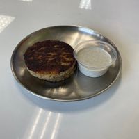 Potato Cakes.    at Green Grill in Rancho Cordova