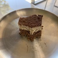 Tiramisu cheesecake (half eaten…so excited forgot to take pic first lol)   at Green Grill in Rancho Cordova