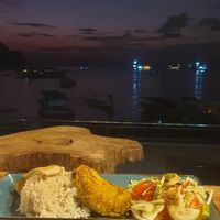 Molas Reo with salad at Warung Brothers Bajo in 