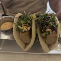 Bao tofu  at Bocchoris Arran de Mar in Mallorca