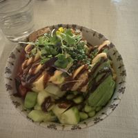 Poke de tofu  at Bocchoris Arran de Mar in Mallorca