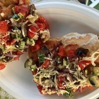 Vegan pizza 🍕   at La sciara del Gusto in Fontanafredda