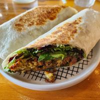 Falafel Wrap at Cafe 312 in Kalgoorlie