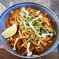 Vegan pad thai at Malom és Kacsa in Tata