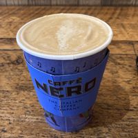 Soy latte  at Caffè Nero - Summer St in Boston