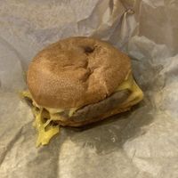 Breakfast sandwichh  at Caffè Nero - Summer St in Boston