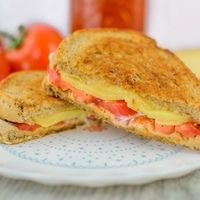 Vegan toast at The English Bakery Cafe in Gran Canaria