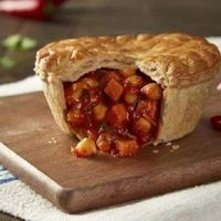 Vegan pie marrocan style at The English Bakery Cafe in Gran Canaria