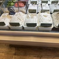 Vegan cream cheese options  at Ess a Bagel - W 32nd in New York City